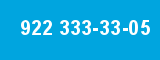 922 333-33-05 922 333-33-05